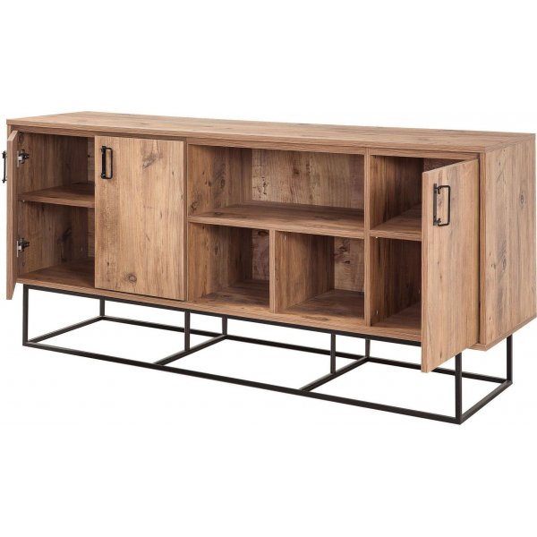 Quantum Medula skjenk - Furu/svart