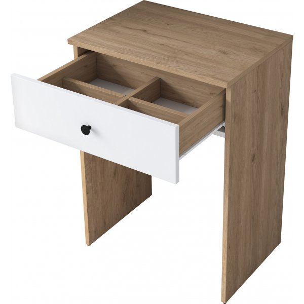 Bijou toalettbord 12, 60 x 42,5 cm - Valnøtt/hvit Bijou toalettbord 12, 60 x 42,5 cm - Valnøtt/hvit