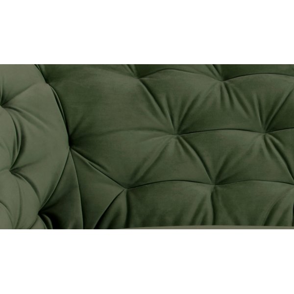 Felicia 2-seter sofa - Skogsgr�nn (Fl�yel)
