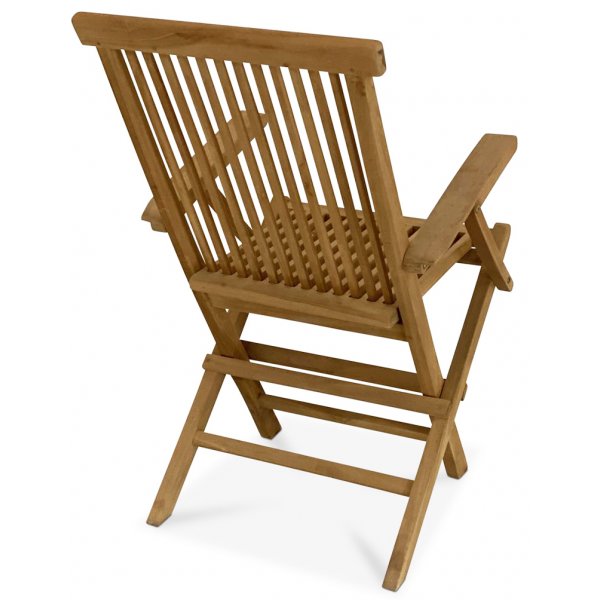 Utegruppe: 6 stoler og spisebord 210 x 90 cm teak - Saltö Utegruppe: 6 stoler og spisebord 210 x 90 cm teak - Saltö