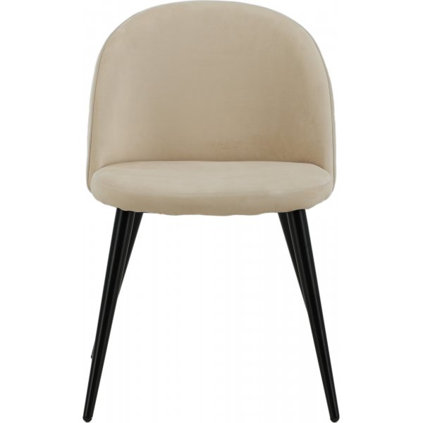 Alice spisestol - Beige flyel