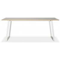 Edge 3.0 Spisebord 190x90 - Hvitt høytrykkslaminat (HPL) Edge 3.0 Spisebord 190x90 - Hvitt høytrykkslaminat (HPL)