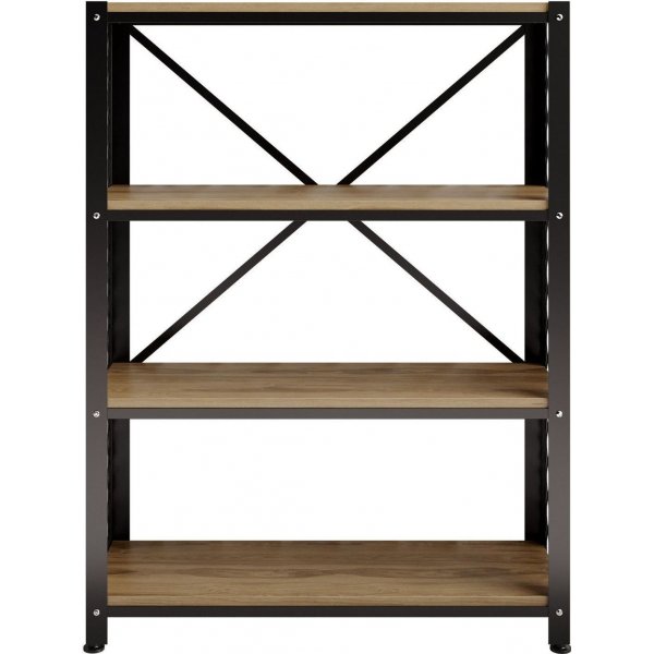 Shenna bokhylle - Valn�tt/svart