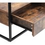 Eddie salongbord 106 x 57 cm - Brun/svart