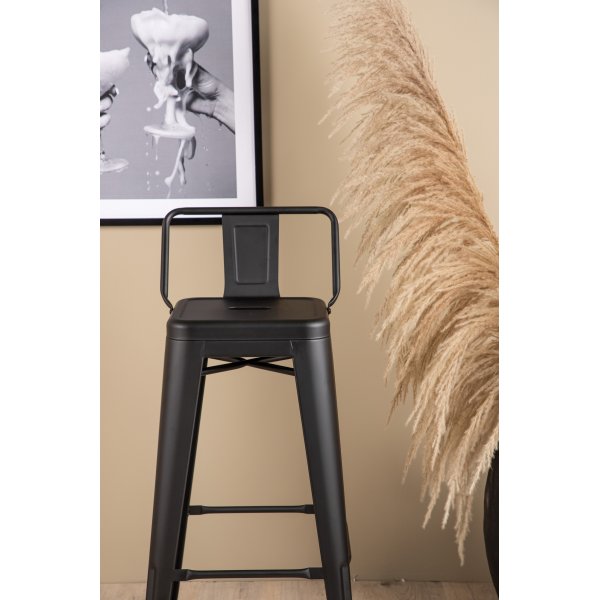 Tempe Flat barstol - Svart Tempe Flat barstol - Svart