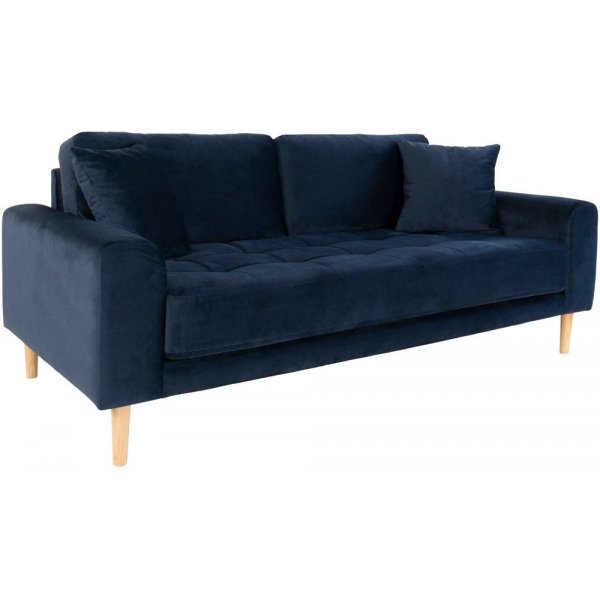 Lido 2,5-seters sofa - M�rk bl�