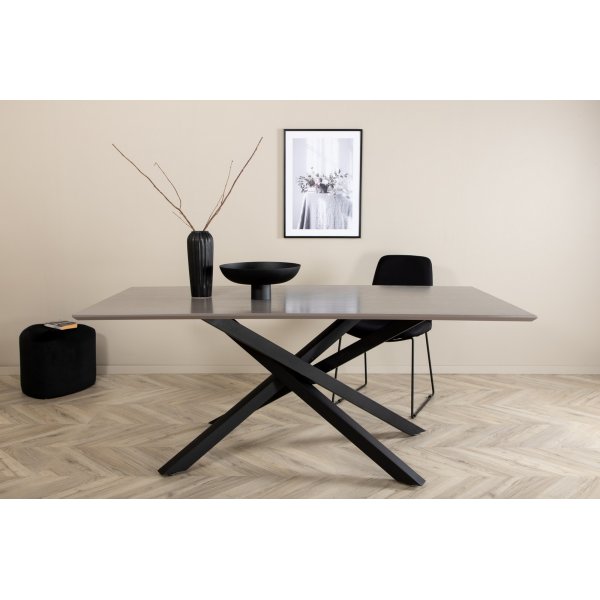 Höganäs spisebord, 180 cm - Grå Höganäs spisebord, 180 cm - Grå