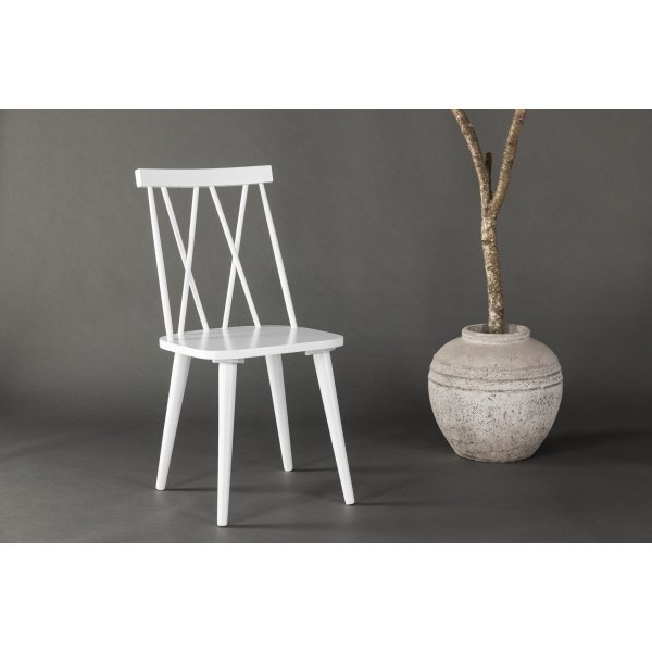 Mariette spisestol - Hvit Mariette spisestol - Hvit