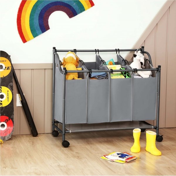 Ethel skittentøyskurv - Grå Ethel skittentøyskurv - Grå