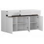 Lunden sidebord - Hvit