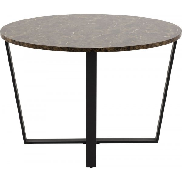 Amble spisebord - Svart/brun marmor Amble spisebord - Svart/brun marmor