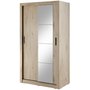 Mervyn garderobe 120 - San remo eik
