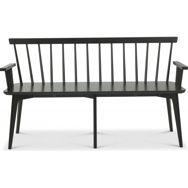 Linkping Pinnesofa kjkkensofa - sort