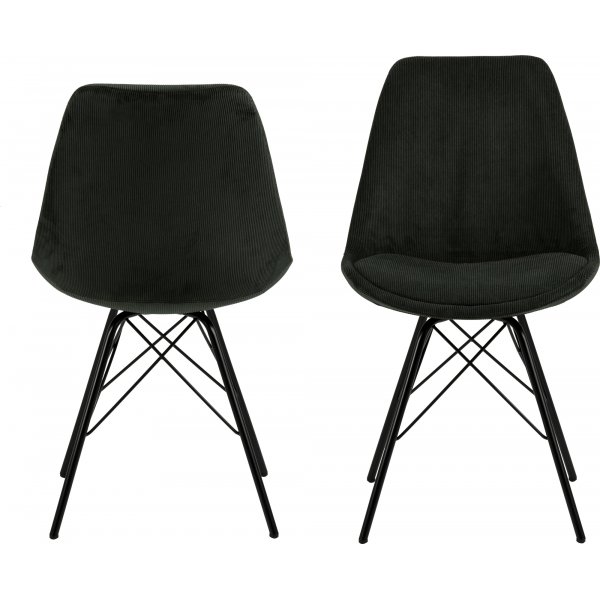 Eris spisestuestol - M�rkegr�nn