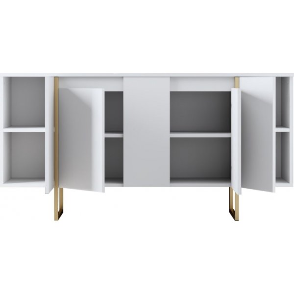 Lux skjenk Hvit/gull Lux skjenk Hvit/gull