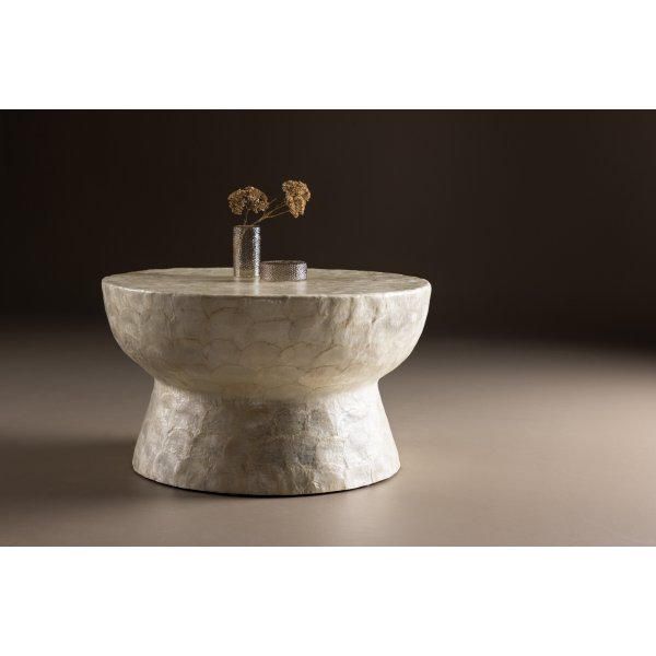 Sandön salongbord Ø70 cm - Lys grå Sandön salongbord Ø70 cm - Lys grå