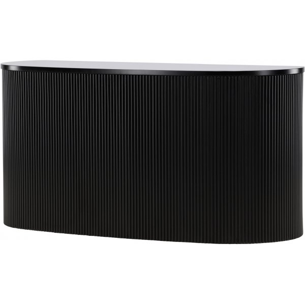 Loca vegghengt sidebord 120 x 45 cm - Sort