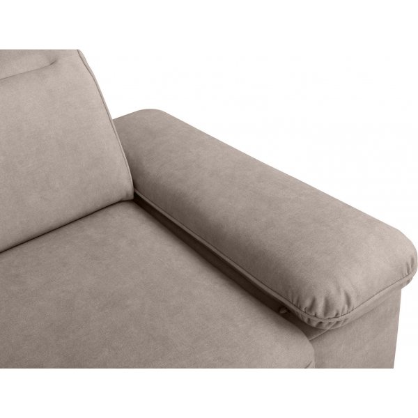 Darby hj�rnesovesofa venstre - Beige