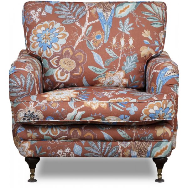 Howard Spirit lenestol i blomsterstoff - Eden Parrot Terracotta Howard Spirit lenestol i blomsterstoff - Eden Parrot Terracotta