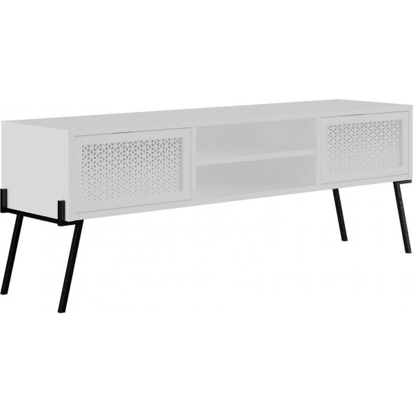 Naive mediebenk - Hvit