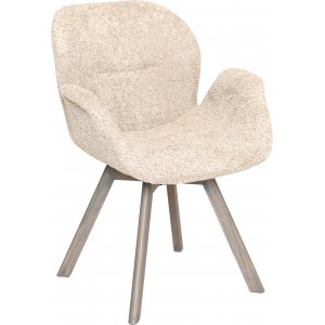 Bjerke spisestol - Beige/gr