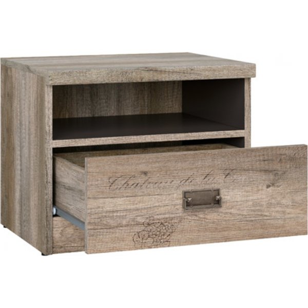 Malcolm nattbord - Eik/gr