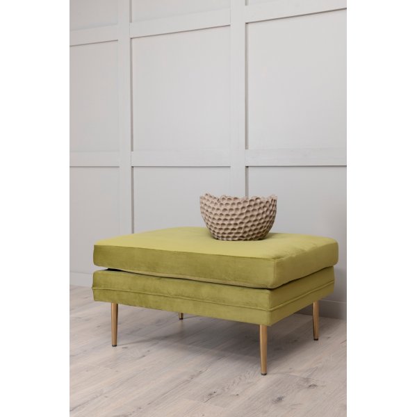 Savanna sittepuff - Grønn fløyel Savanna sittepuff - Grønn fløyel