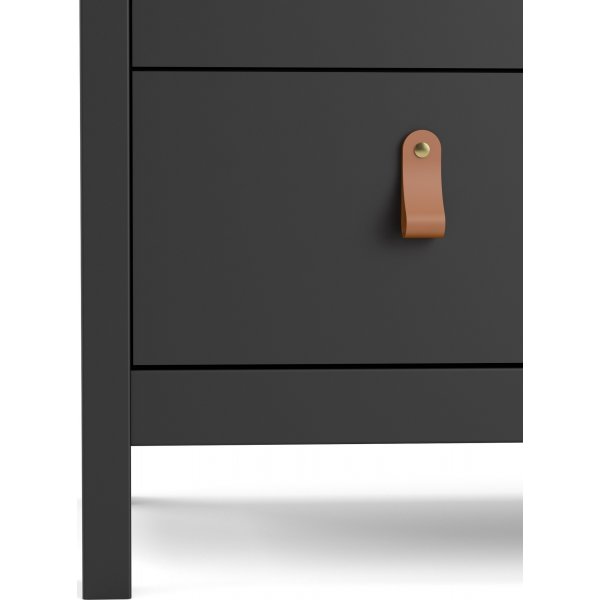 Madrid kommode med 3 skuffer - Sort