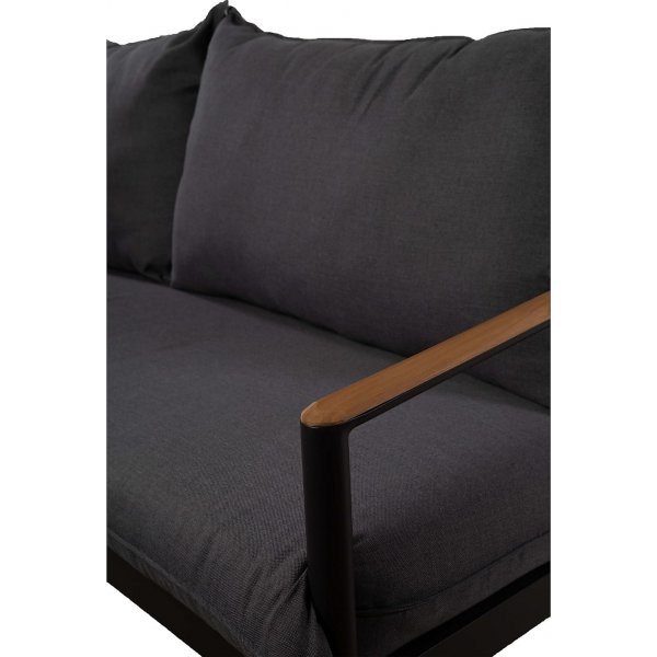 Seattle loungegruppe - Grå + Flekkfjerner for møbler Seattle loungegruppe - Grå + Flekkfjerner for møbler