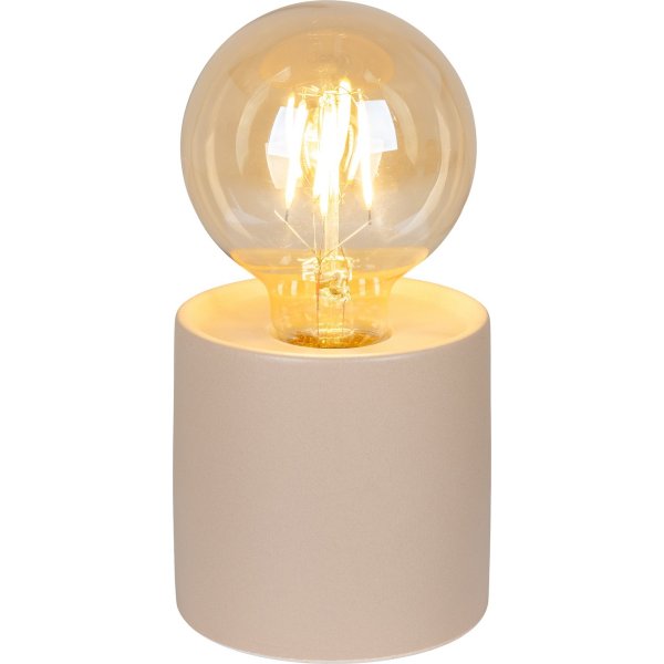 Ebdon bordlampe - Sandbeige
