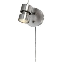 Aluminati vegglampe - Børstet krom Aluminati vegglampe - Børstet krom