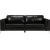 Cansas 3-seters sofa - Sort