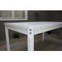 Europe spisebord 135 cm - Hvit + Flekkfjerner for mbler