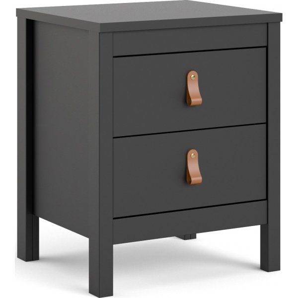 Madrid nattbord - Svart