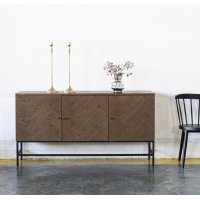 Edge 3.0 skjenk - Brunfarget sildbein