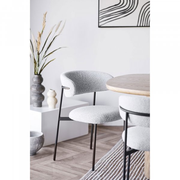 Mira spisestuestol - Sand boucl