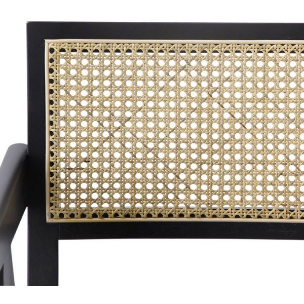 Embla lenestol - Svart/rotting Embla lenestol - Svart/rotting