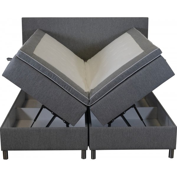 Seng 160x200 cm med oppbevaring gr