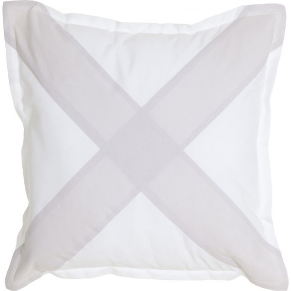 Marin prydnadskudde 50x50 cm - Hvit/Beige
