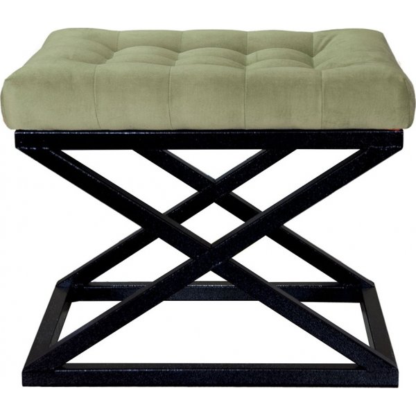 Capraz puff - Sort/lysegrønn Capraz puff - Sort/lysegrønn