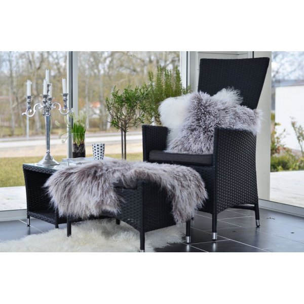 Shansi putetrekk fåreskinn - Hvit Shansi putetrekk fåreskinn - Hvit