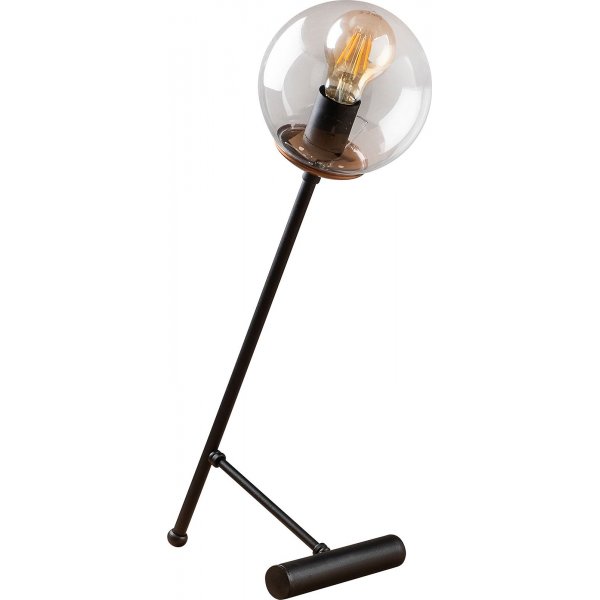 Golf bordlampe, klar - Svart Golf bordlampe, klar - Svart
