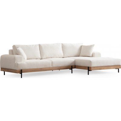 Eti divan sofa hyre - Hvit/eik