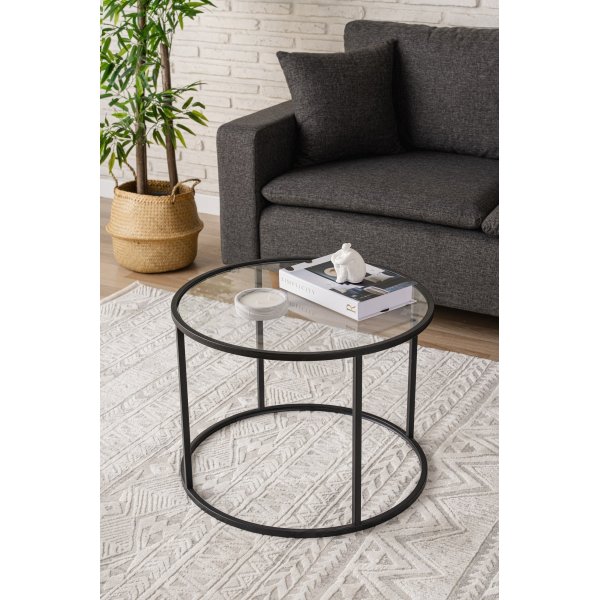 Spree salongbord Ø60 cm - Sort Spree salongbord Ø60 cm - Sort