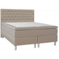 Nova kontinentalseng 7-sone pocket (Beige) inkludert hodegjerde - Valgfri bredde