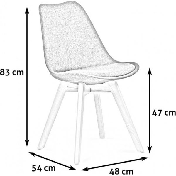 Merle spisestol - Mørk grønn Merle spisestol - Mørk grønn