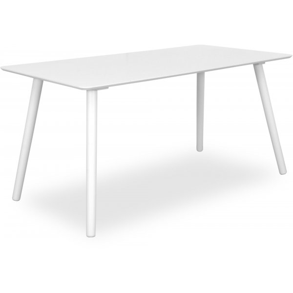 Rosvik spisebord 155 cm - Hvit