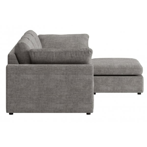 Sjeselongsofa Falkenberg gr 296 cm vendbar sjeselong + Mbelftter