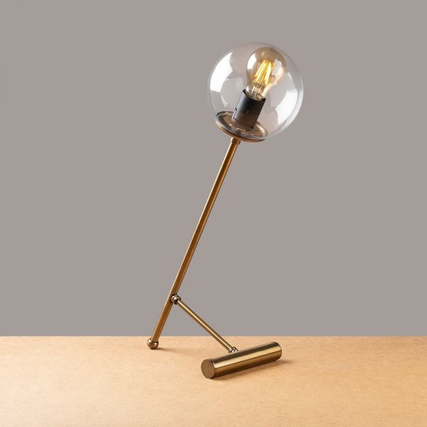 Golf bordlampe klar - Vintage Golf bordlampe klar - Vintage