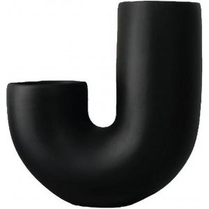 Curve vase - Svart